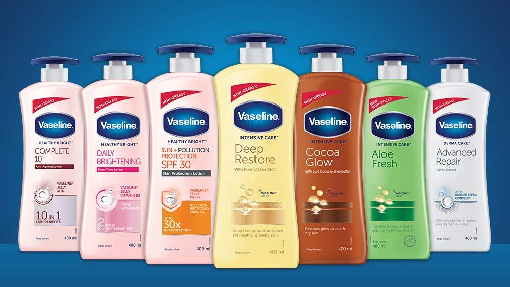 वैसलीन इंटेंसिव केयर डीप रिस्टोर बॉडी लोशन Vaseline Intensive Care Deep Restore Body Lotion