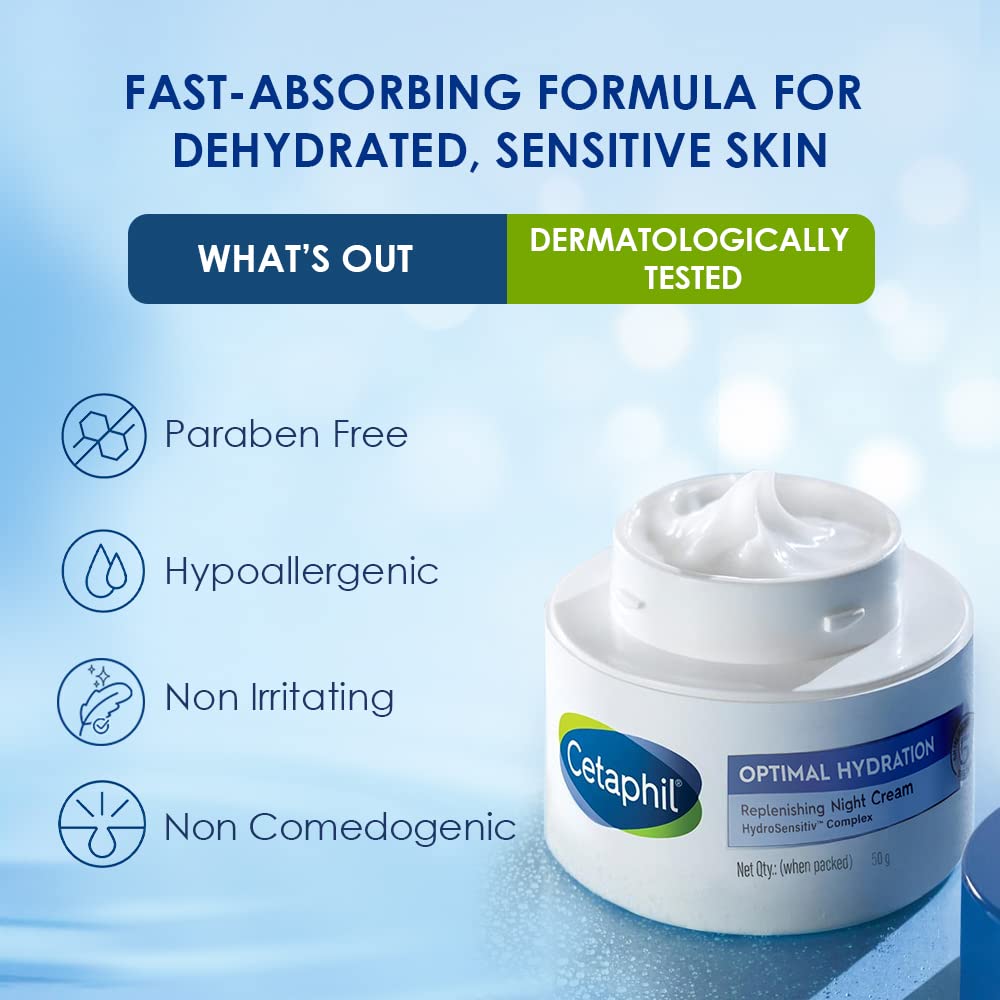 benefits of 
Cetaphil Optimal Hydration Cream